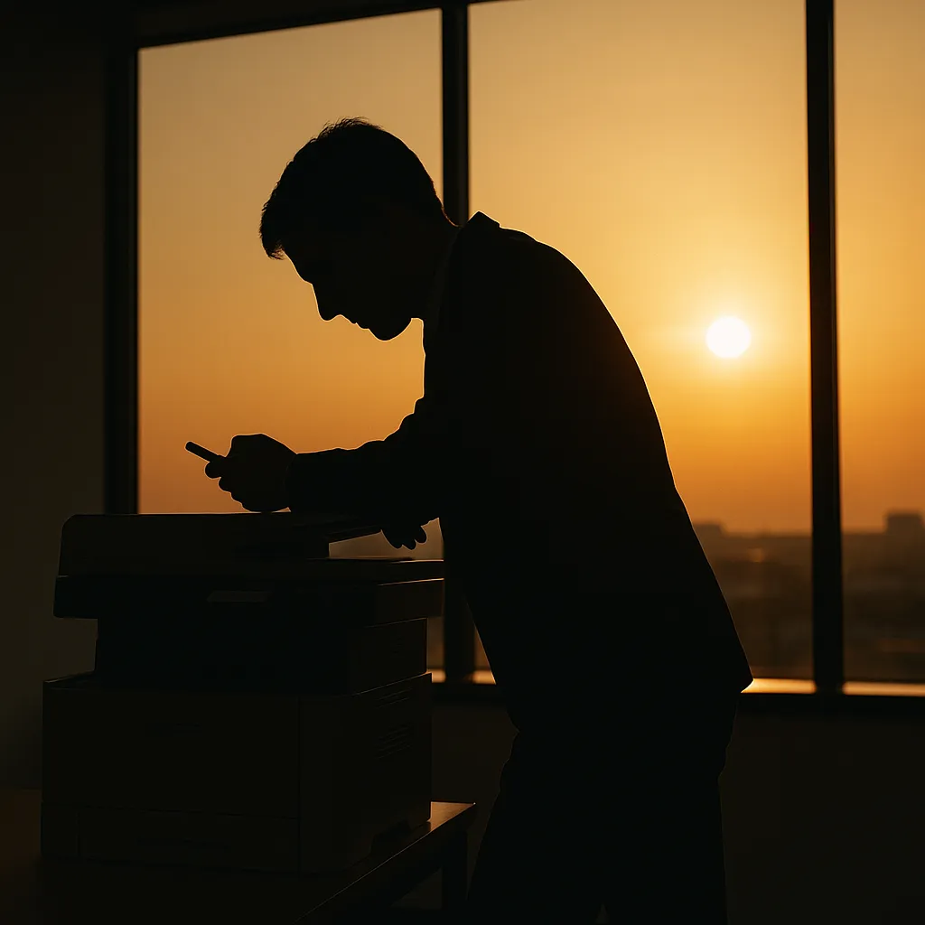 -71. Shameful Trip to the Printer